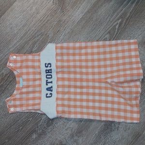 Souther sunshine smocked "gaters" size 18 Months of